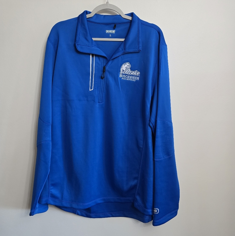 OGIO Drake Bulldogs Busch Light Embroidered Quarter Zip